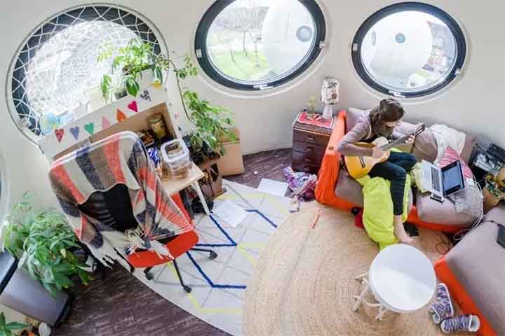 <p>As unidades funcionam como microcasas ideais para uma ou duas pessoas.</p>
