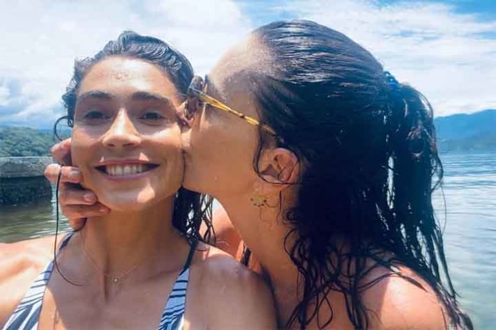 Jogadora de vôlei de praia Carol Solberg 