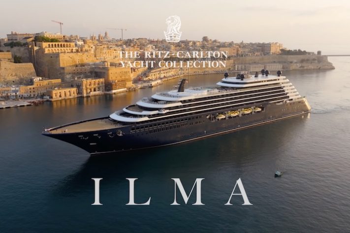 O navio Ilma é o primeiro cruzeiro cinco estrelas do mundo – Divulgação/The Ritz-Carlton Yacht Collection