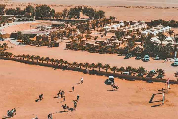 Acampamento de Bait Ali, na Jordânia - As vilas isoladas mais exuberantes do mundo 