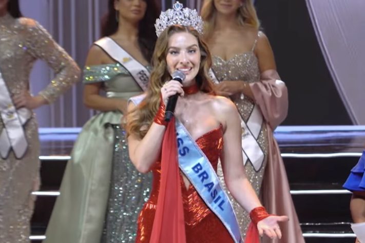 Gabriela Botelho, representante de Sergipe, é eleita Miss Brasil Mundo 2026 – Reprodução/YouTube