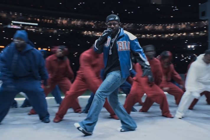 Kendrick Lamar no Super Bowl 2025 – Reprodução
