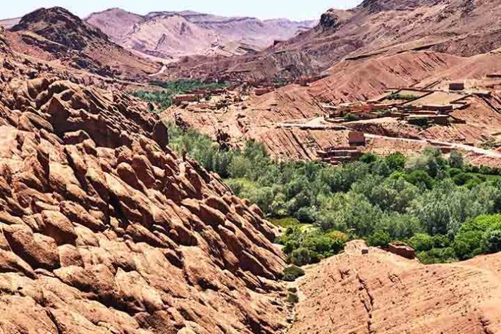 As Gargantas de Dadès, em Marrocos - As vilas isoladas mais exuberantes do mundo