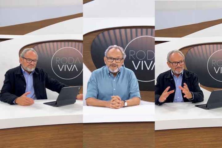 Ernesto Paglia estreia como apresentador do 'Roda Viva'