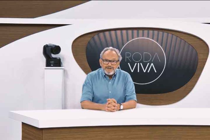 Ernesto Paglia estreia como apresentador do 'Roda Viva'