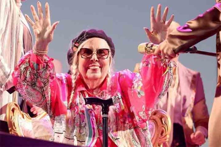 A carreira de Joni Mitchell