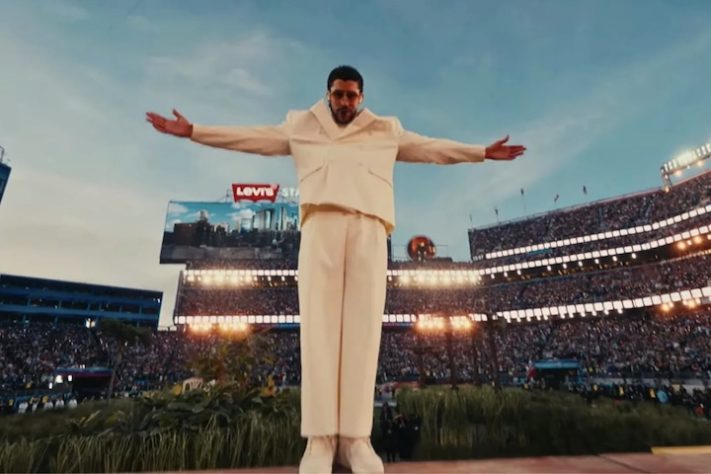 Bad Bunny faz show histórico no Super Bowl e bate recorde – Reprodução