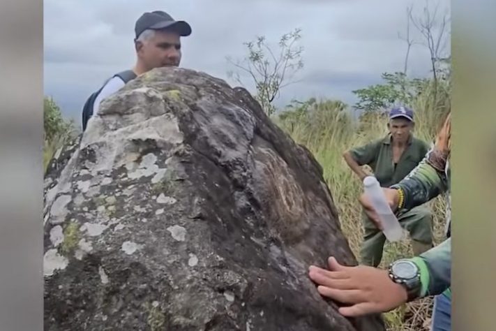 Grande complexo encontrado no leste da Venezuela pode ter entre 4.000 e 8.000 anos de idade — Reprodução