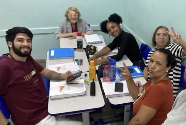 Idosa de 91 anos realiza sonho de ir para a escola, se alfabetiza e vai cursar graduação – Arquivo Pessoal