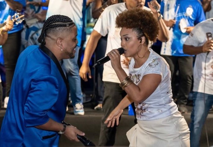 Jéssica Martin e Ninno, novos intérpretes da Beija-Flor em 2026 – Reprodução/@jessicamartinoficial
