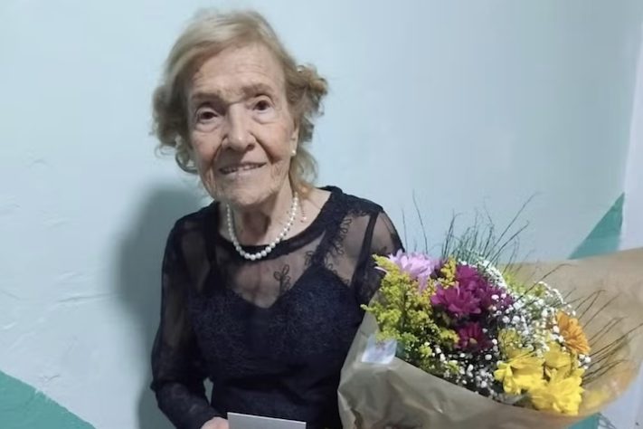 Idosa de 91 anos realiza sonho de ir para a escola, se alfabetiza e vai cursar graduação – Arquivo Pessoal