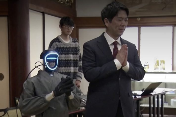 Cientistas japoneses exibem robô monge humanoide que oferece orientação budista a fiéis – Reprodução