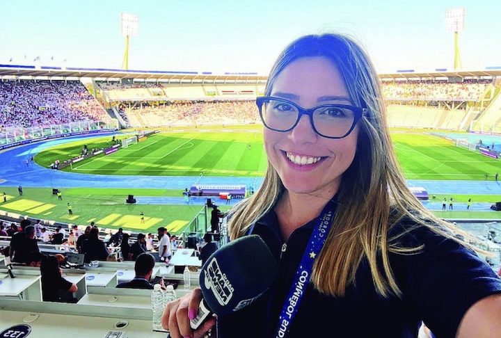 Repórter da Band Alinne Fanelli recusou convite da Globo – Divulgação/Arquivo Pessoal