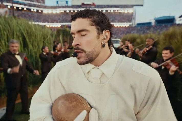 Bad Bunny faz show histórico no Super Bowl e bate recorde – Reprodução