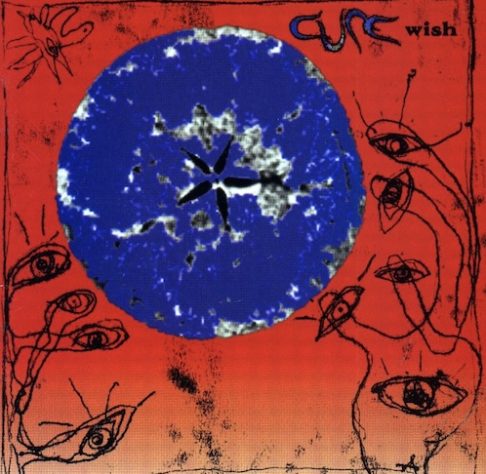 Capa do álbum Wish, do The Cure – Divulgação