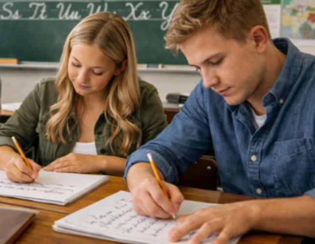 <p>Nos Estados Unidos, alguns estados reinseriram a escrita cursiva nos currículos, reconhecendo seus benefícios. Essa decisão mostra que, mesmo em sociedades altamente digitais, há espaço para práticas tradicionais que favorecem o aprendizado.</p>
