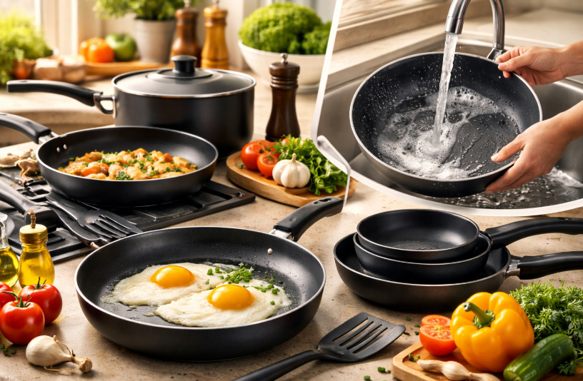 <p>Entre os principais benefícios estão a redução do uso de gordura, o custo acessível e a facilidade de higienização. Além disso, panelas de Teflon são leves e oferecem ótimo desempenho no preparo de alimentos, tornando-se populares em todo o mundo.</p>
