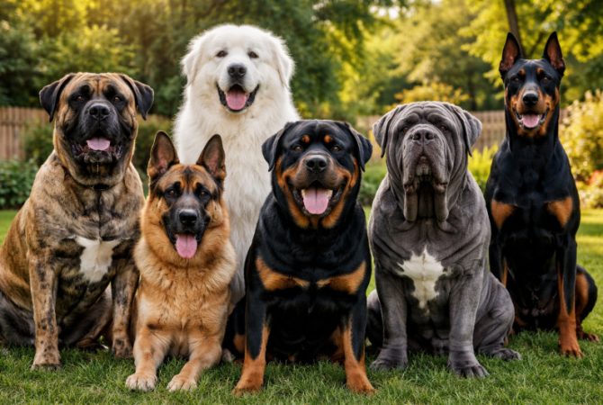 Cães de guarda: raças que unem proteção, lealdade e inteligência