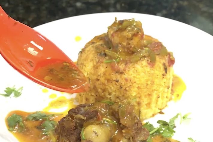 Cuscuz nordestino com carne – Reprodução/TV Globo