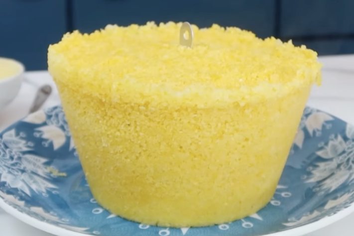 Cuscuz tradicional de flocão de milho – Reprodução