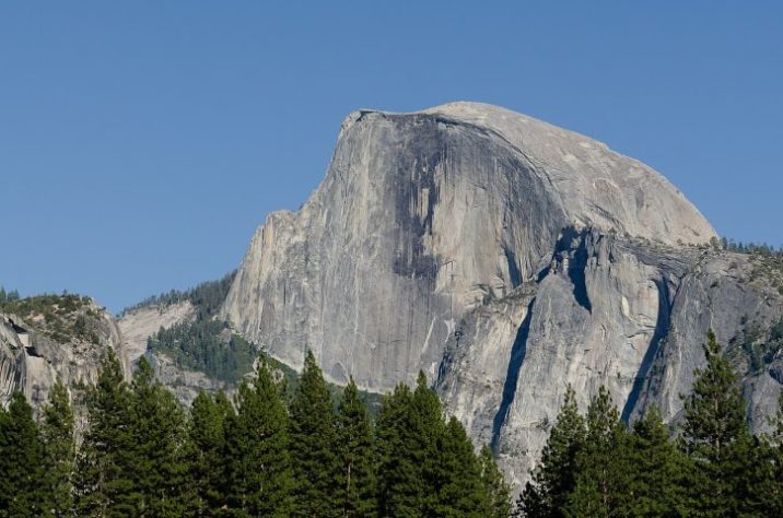 Half Dome, Parque Nacional de Yosemite, Califórnia – Tuxyso/Wikimedia Commons/CC BY-SA 3.0