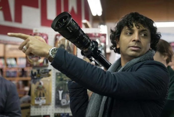 M. Night Shyamalan no set de filmagem – Reprodução