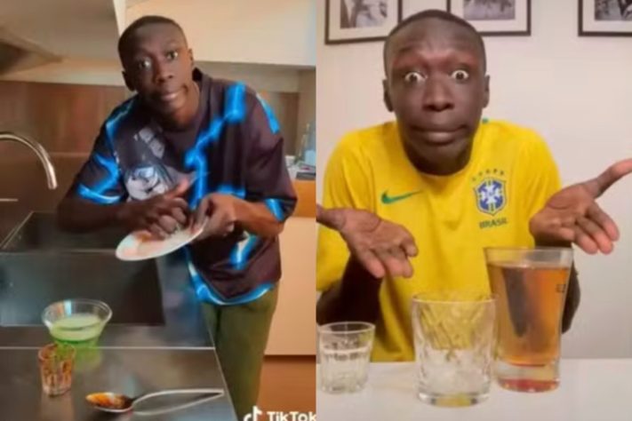 Khaby Lame é o criador mais seguido no TikTok – Montagem/Reprodução/TikTok