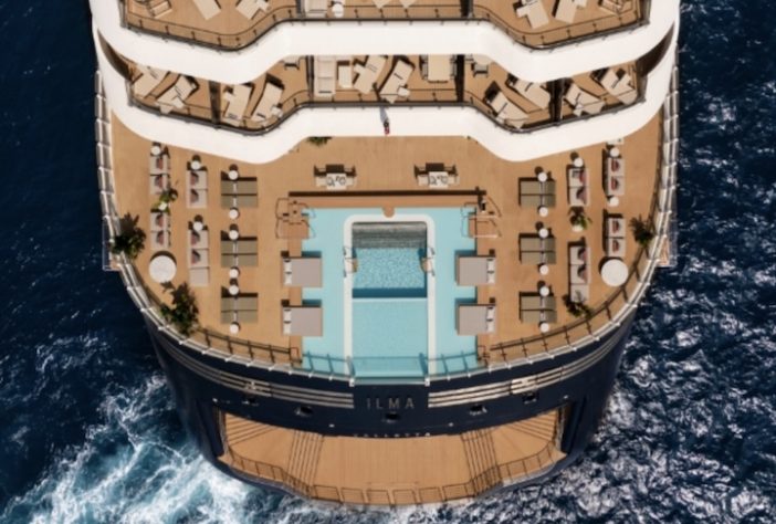 O navio Ilma é o primeiro cruzeiro cinco estrelas do mundo – Divulgação/The Ritz-Carlton Yacht Collection