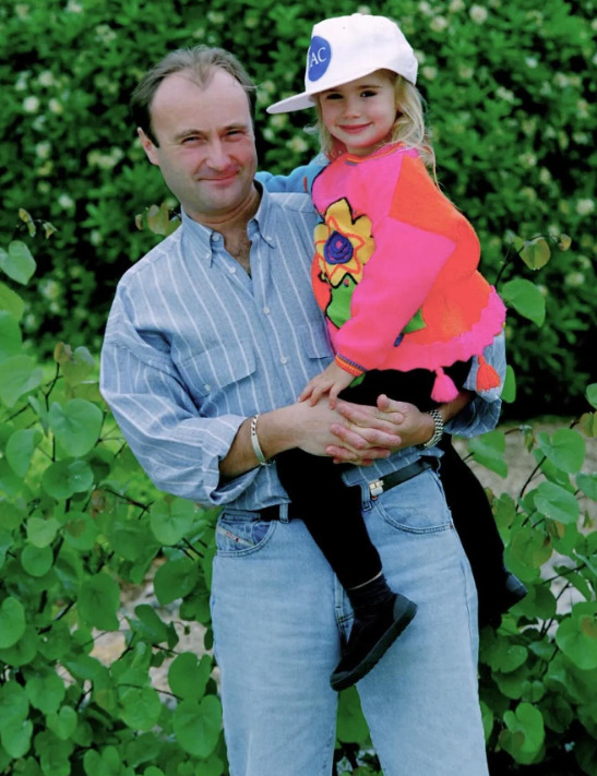 <p>Collins é filha da americana Jill Tavelman e do cantor e compositor inglês Phil Collins, vocalista da banda de rock Genesis. Após o divórcio dos pais, em 1996, se mudou para Los Angeles com a mãe aos cinco anos. Na adolescência, escreveu para revistas como Teen Vogue, Seventeen e Elle Girl.</p>
