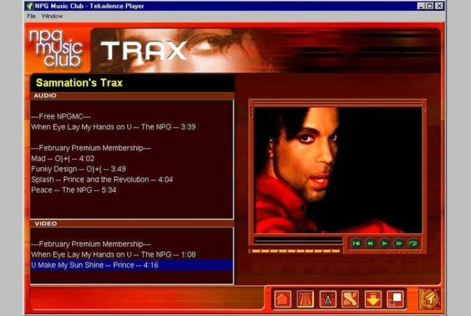 Prince foi pioneiro do streaming muito antes das plataformas atuais