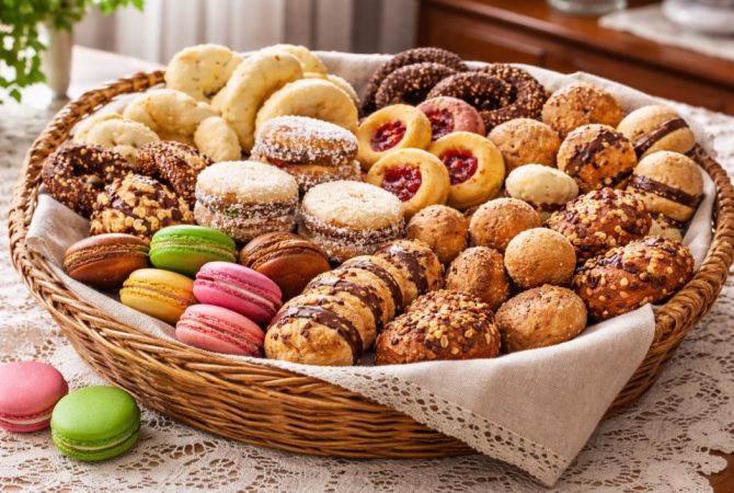 Biscoitos apetitosos pelo mundo: tradição e sabor