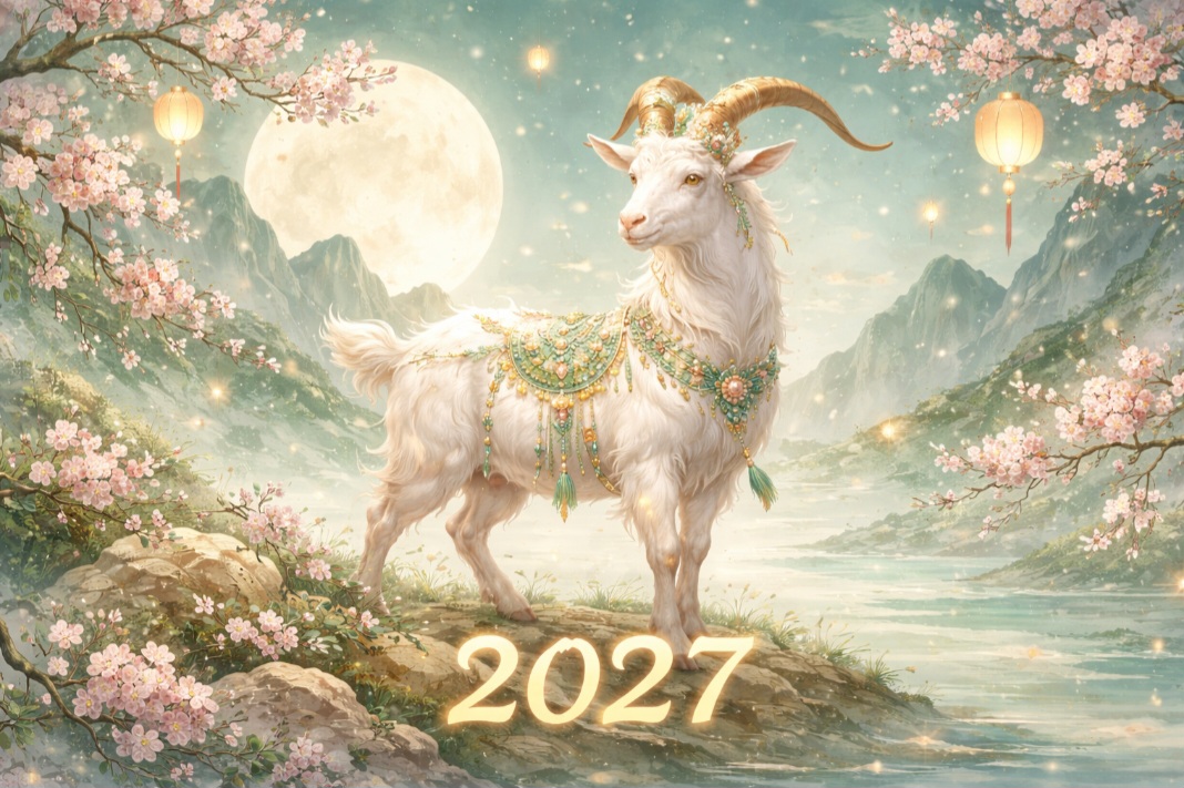 <p>2027 será o Ano da Cabra, associada à criatividade, sensibilidade e empatia. É um signo ligado à harmonia, à arte e ao cuidado com as relações.</p>
