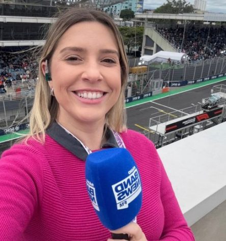 Repórter da Band Alinne Fanelli recusou convite da Globo – Reprodução @alinnefanelli