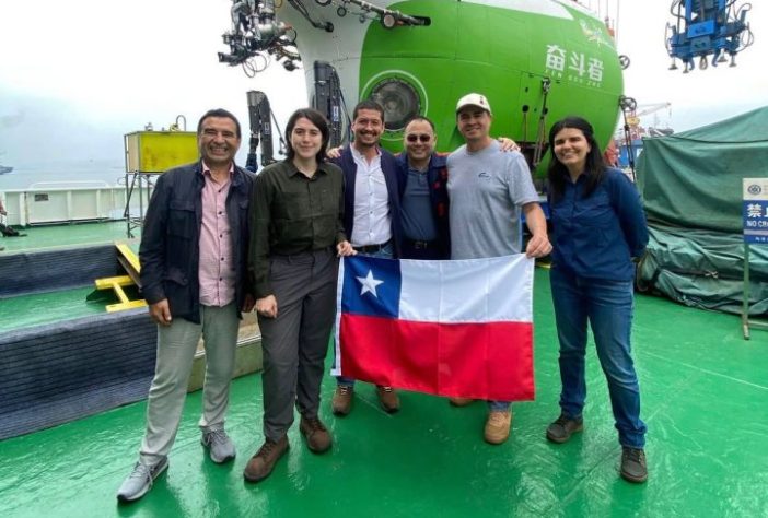 Cientista chilena se torna a primeira mulher a alcançar 7.680 metros na Fossa do Atacama – Reprodução/@imo.chile