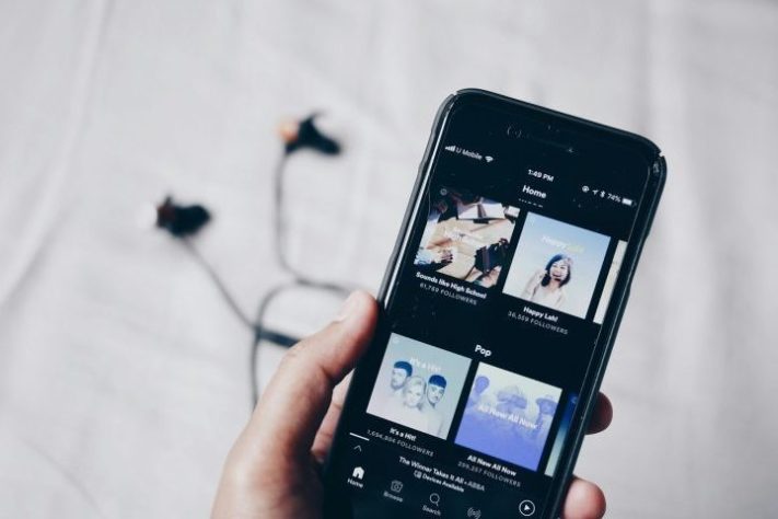 Celular streaming música spotify – Fath/Unsplash