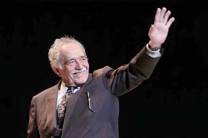 O escritor colombiano Gabriel García Márquez