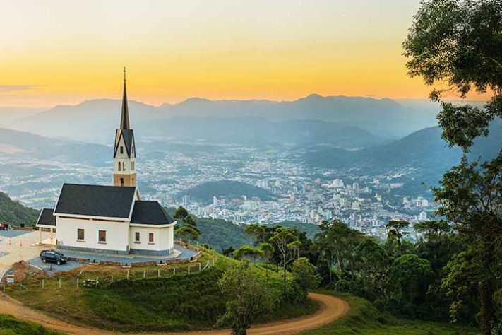 Chiesetta Alpina - Jaraguá do Sul, município brasileiro do estado de Santa Catarina - Divulgação