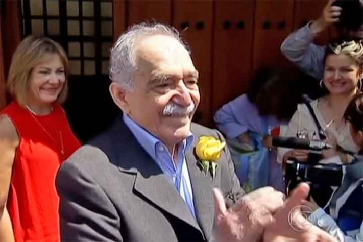 O escritor colombiano Gabriel García Márquez