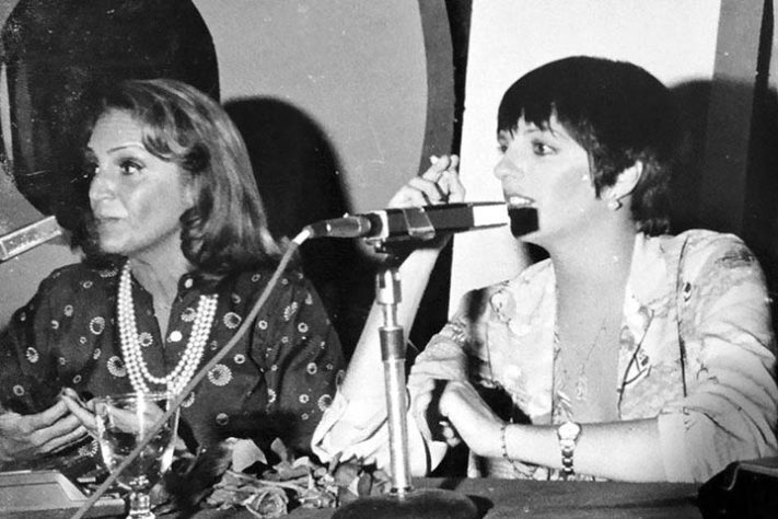 A atriz e cantora Liza Minnelli