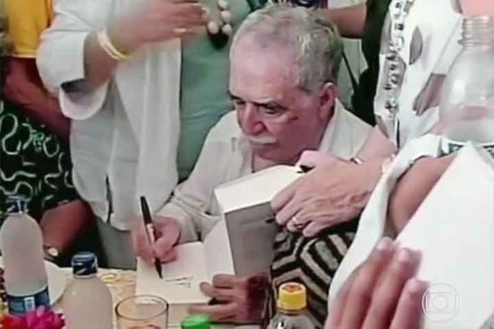 O escritor colombiano Gabriel García Márquez