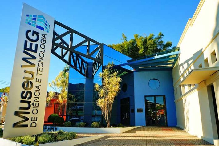 Museu WEG de Ciência e Tecnologia - Jaraguá do Sul, município brasileiro do estado de Santa Catarina - Divulgação