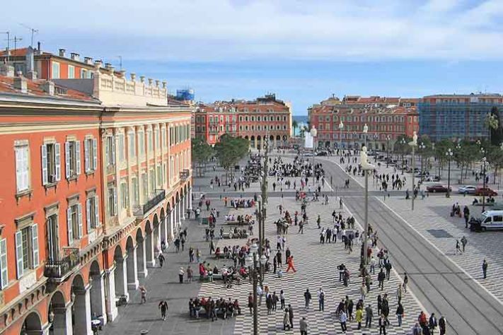 Nice, cidade mediterrânea na França