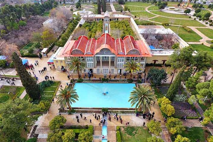 Jardim de Eram em Shiraz