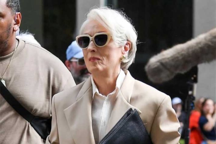 Meryl Streep - Cabelos grisalhos/brancos - Reprodução do Instagram @merylstreep