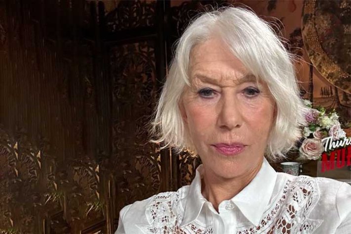 Helen Mirren - Cabelos grisalhos/brancos - Reprodução do Instagram @helenmirren