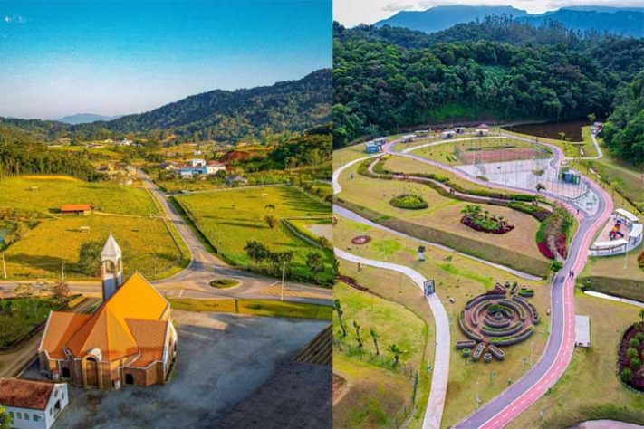 Jaraguá do Sul, município brasileiro do estado de Santa Catarina - Reprodução do instagram @jaraguadosulvistadecima