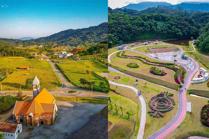 A cidade tem taxas de criminalidade extremamente baixas (de 2,23 por 100 mil habitantes) que a posicionam como referência em segurança pública tanto em nível estadual quanto nacional.