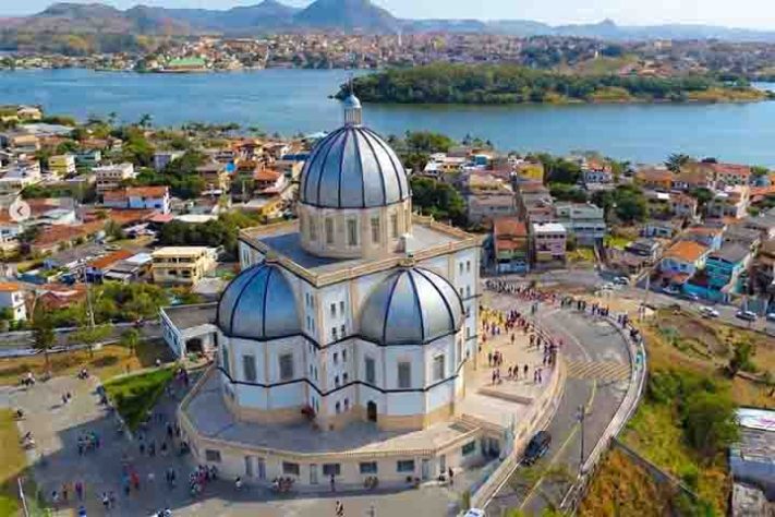 Santuário Basílica de Santo Antônio - Vitória, Espírito Santo - Reprodução do instagram @historia.capixaba