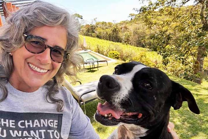 Atriz Lúcia Veríssimo