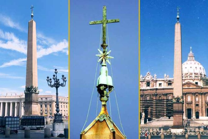 Do Egito ao Vaticano: o imponente obelisco da Praça de São Pedro